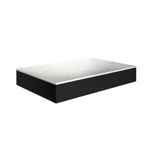 AXOR Suite B&B opzetwastafel 600x400mm zonder kraangat zonder overloop mat zwart