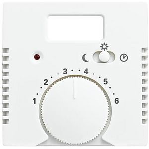 Centraalplaat voor thermostaat 1095/96UTA SI-B alpinwit