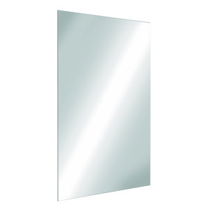 Spiegel onbreekbaar 400x600mm RVS zelfklevend