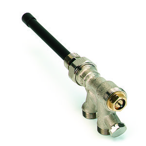 1-pijps 4-wegkraan thermostatisch 1/2"-M22 444E VVE=5