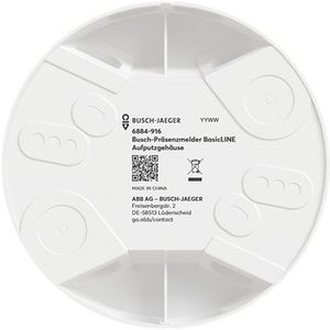 Opbouwdoos wit tbv Busch-aanwezigheidsmelder BasicLINE