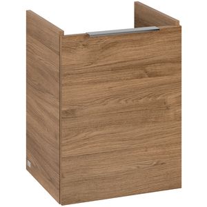 Wastafelonder. ARCHITECTURA 400x520x345mm Oak Kansas B88201RH greep Volcano Black