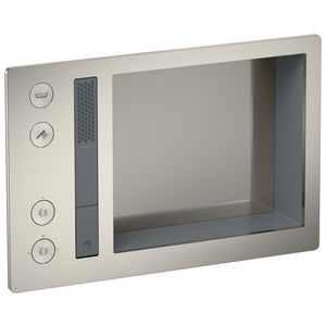 AXOR Incava Douchesysteem 600/390 met thermostaat voor 2 functies RVS-look