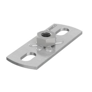 Flamco grondplaat GP M8/M10  80x30mm