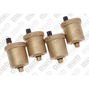 Set a 4st. Automatische ontluchter 1/4