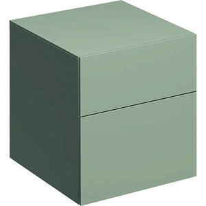 Xeno2 zijkast m. 2 laden 45x51x46cm gelakt greige mat