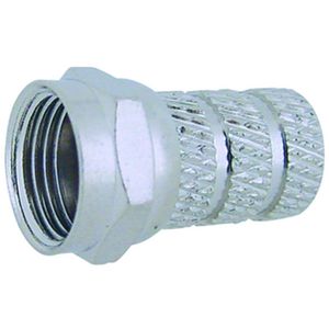 Doos a 100st. Schroefconnector F Male RG59 75ohms