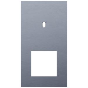Afdekplaat 2-voud vertic. 71mm centerafst 226-57855