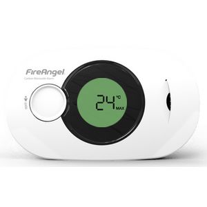 CO-melder 10jr. lithium batterij display
