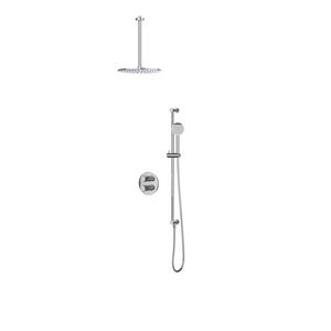 Afbouwdeel regendouche IVY combiset Nexus 2 inbouwthermostaat chroom CSN2EXCRCFCB excl. inbouwbox
