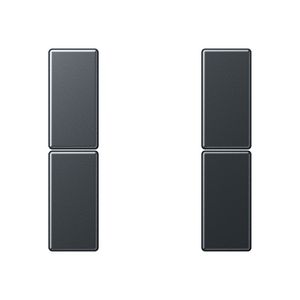 Tastafdekking compleet 2-voudig A(S)500 Antr mat KNX