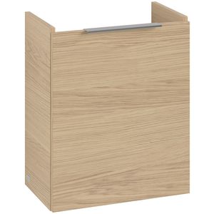 Wastafelonder. ARCHITECTURA 430x520x255mm Nordic Oak B88300VJ greep alu. glans