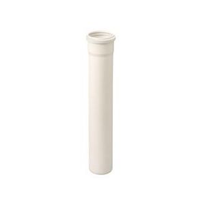 Verlengpijp Rolux T120 wit PP 80mm lang 500mm