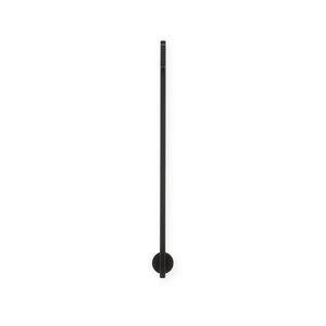 Elektrische handdoekradiator SPIKE verticaal 915mm RAL9005 zwart