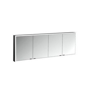 Spiegelkast Prime Facelift opbouw 2000mm 4 deur Ip 20 Zwart