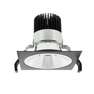 Vierkant pasring 145x145mm voor Juno module Zwart