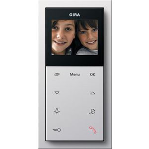 Huisst.video OB Plus Gira F100 zuiver wit