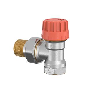 Radiatorafsluiter thermostatisch M28 voorinstelbaar haaks VVE=10