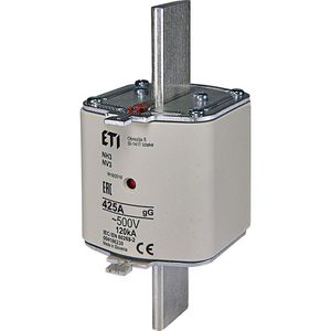 Zekering 500V 425A NH3 gG VVE=3