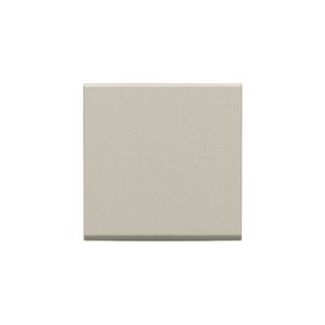 Afwerkingsset voor een enkelvoudige elektronische schakelaar of drukkn sand textured