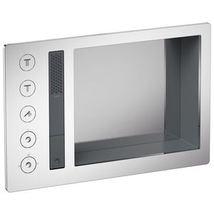 AXOR Incava Douchesysteem 600/390 met thermostaat voor 3 functies chroom