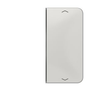 Tastafdekking 2-voudig pijl CD lichtgrijs KNX
