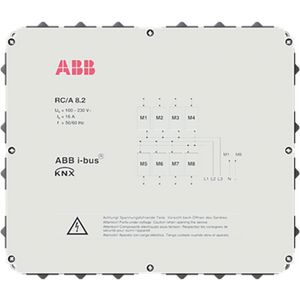 Ruimtecontroller KNX basisapparaat voor 8 steekbare modules (RC/A8.2)