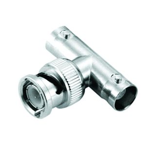 Kist a 10st. Connector BNC 75 ohm T-stuk 2x Female - 1x Male