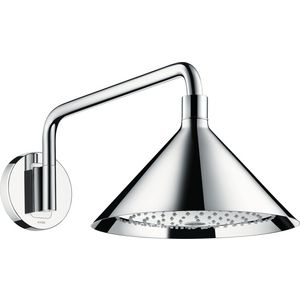 AXOR hoofddouche 240 2 straalsoorten +douchearm designed by Front chroom