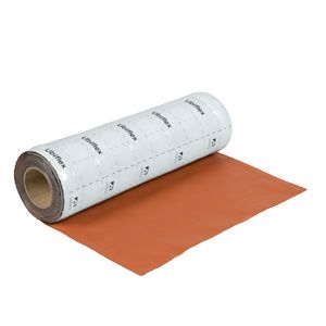 Rol a 5mtr. UBIFLEX FINIO loodvervanger 500mm zelfklevend rood