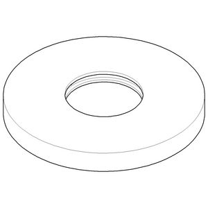 Rozet 135x15,5mm Champagne (22kt Goud)