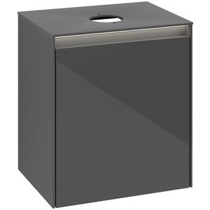 Wastafelonderkast Collaro 500x548x380mm Glossy Grey C148B0FP