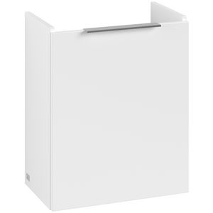 Wastafelonder. ARCHITECTURA 430x520x255mm wit mat B88301MS greep Volcano Black