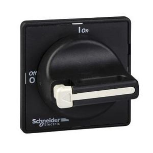 Draaibediening 60x60mm Voorkant Zwart Vergr TeSys Mini/Vario