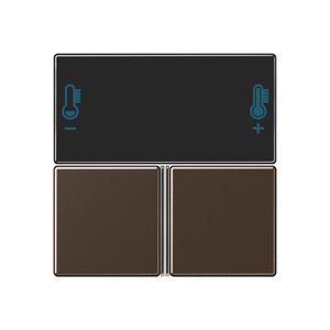 Compact tastafdekking A500 mokka KNX RCD
