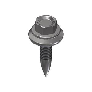 Staalplaatschroef RVS 4,5x22mm met sluitring