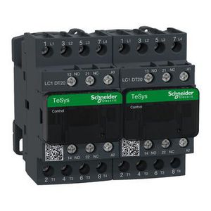 Omkeercont. 20A 4M/HCM+V Mechanisch verg. -Stuurspannin D