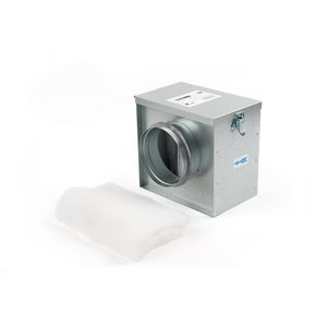 Plaatfilterbox tbv WP boiler OPTIMA incl. reservefilter