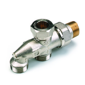 Onderblok Recht 1Pijps M22x1/2" 338E Recht VVE=5