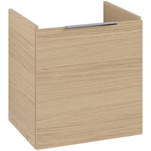 Wastafelonder. ARCHITECTURA 500x520x397mm Nordic Oak B88600VJ greep alu. glans