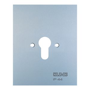 Afdekraam metaal 125x100 mm neutraal