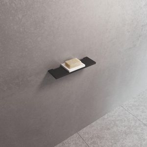 Zeepbakje Frame 10x12cm wit mat (excl. planchet)