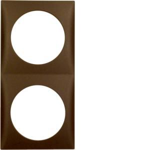 Afdekraam 2-v berker Integro flow bruin mat