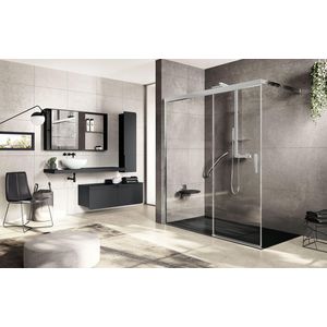 Rose phh 117 li verst.117-120cm helder glas chroom