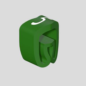 Kabelcoderingsyst. groen O.D.2.5-5mm PVC s VVE=200