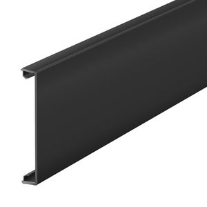 Deksel wandgoot 2000x80 Polyvinylchloride RAL9005 VVE=2