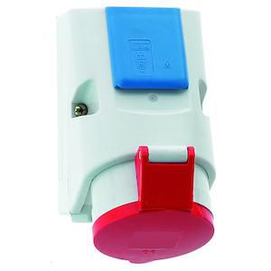 TK combi 6h 32A 5P 400V IP44 126x83