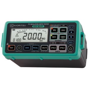 PV Insulation/Earth Combi-Tester with 250V/500V/1000V