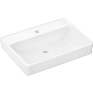 Wastafel 650x480mm kraangat zonder overloop SmartClean wit Xanuia Q