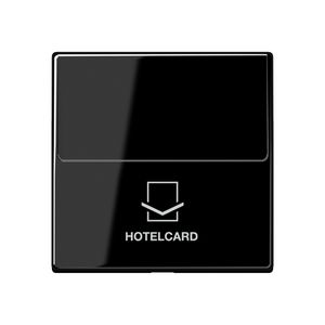 Afdekking A500 zwart Hotelcard-schak